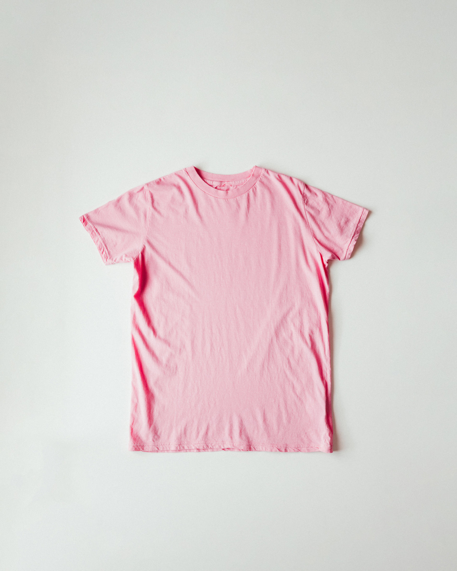 Light Weight Basic S/S Tee (Pink)